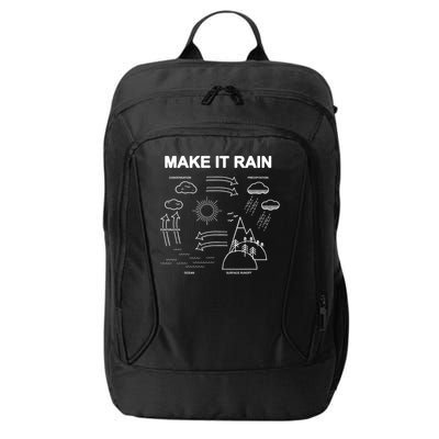 Make It Rain Cycle Process Sketch City Backpack