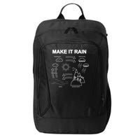 Make It Rain Cycle Process Sketch City Backpack