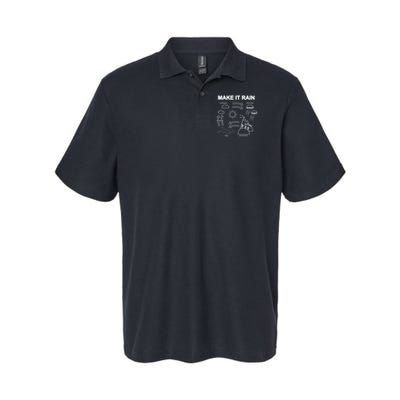 Make It Rain Cycle Process Sketch Polo