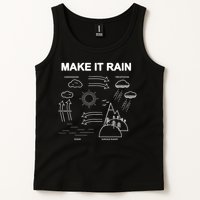 Make It Rain Cycle Process Sketch Tank Top