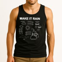 Make It Rain Cycle Process Sketch Tank Top