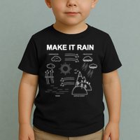 Make It Rain Cycle Process Sketch Toddler T-Shirt