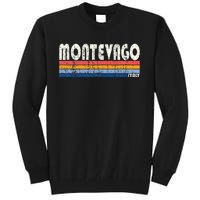 Montevago Italy Retro 70s 80s Style Tall Sweatshirt