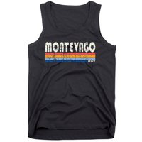 Montevago Italy Retro 70s 80s Style Tank Top