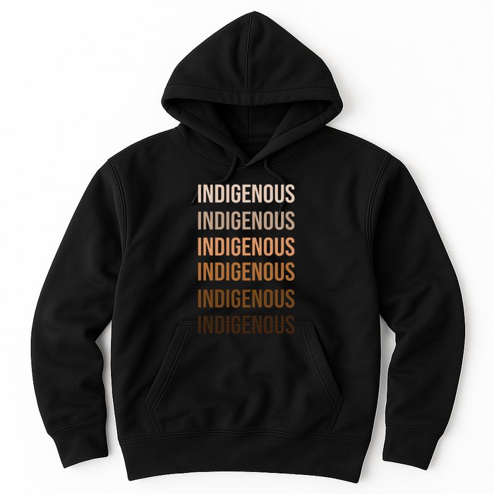 Matisyahu Indigenous Repeated Word Hoodie