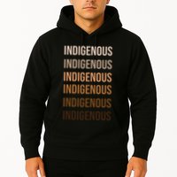 Matisyahu Indigenous Repeated Word Hoodie