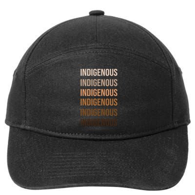 Matisyahu Indigenous Repeated Word 7-Panel Snapback Hat