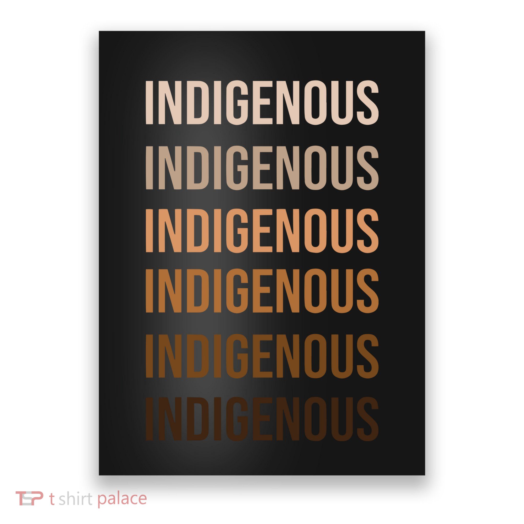 Matisyahu Indigenous Repeated Word Poster