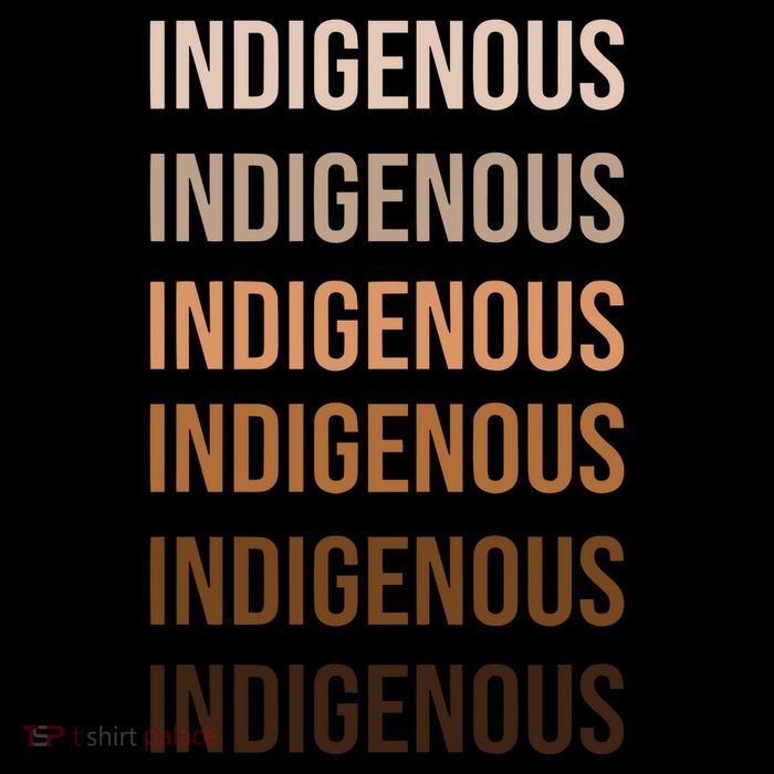 Matisyahu Indigenous Repeated Word Pom Pom 12in Knit Beanie
