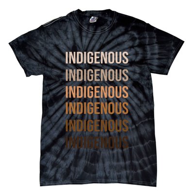 Matisyahu Indigenous Repeated Word Tie-Dye T-Shirt
