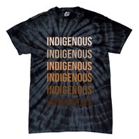 Matisyahu Indigenous Repeated Word Tie-Dye T-Shirt