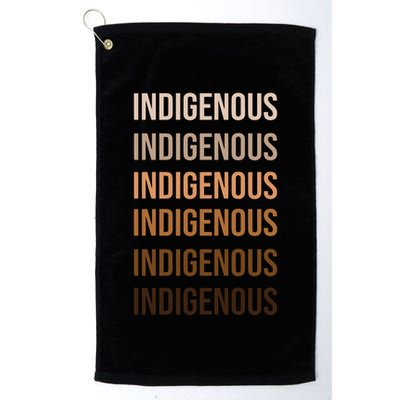 Matisyahu Indigenous Repeated Word Golf Towel