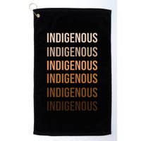 Matisyahu Indigenous Repeated Word Golf Towel
