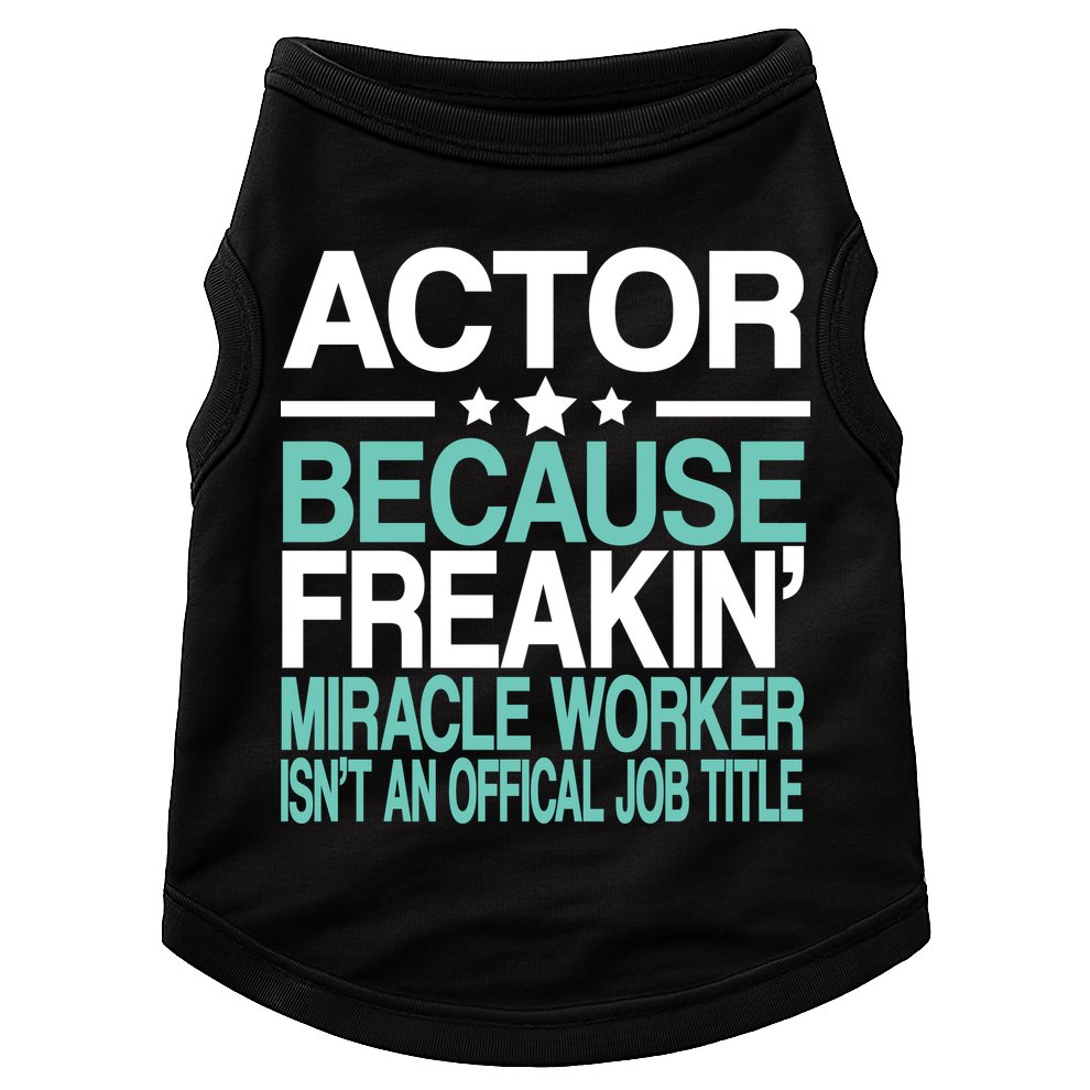 Miracle Worker Actor Job Title Doggie Tank