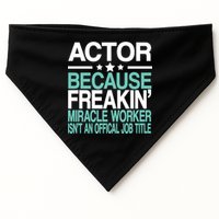 Miracle Worker Actor Job Title USA-Made Doggie Bandana