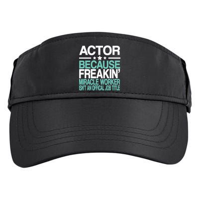 Miracle Worker Actor Job Title Adult Drive Performance Visor
