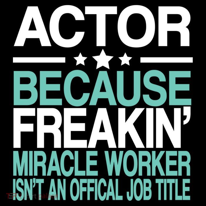 Miracle Worker Actor Job Title Flatbill Hat