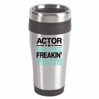 Miracle Worker Actor Job Title 16oz Travel Tumbler