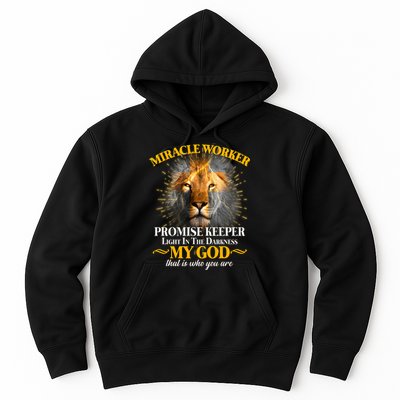 Miracle Worker Promise Keeper Lion Hoodie