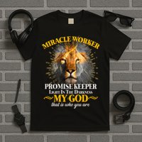 Miracle Worker Promise Keeper Lion T-Shirt