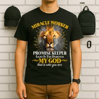 Miracle Worker Promise Keeper Lion T-Shirt