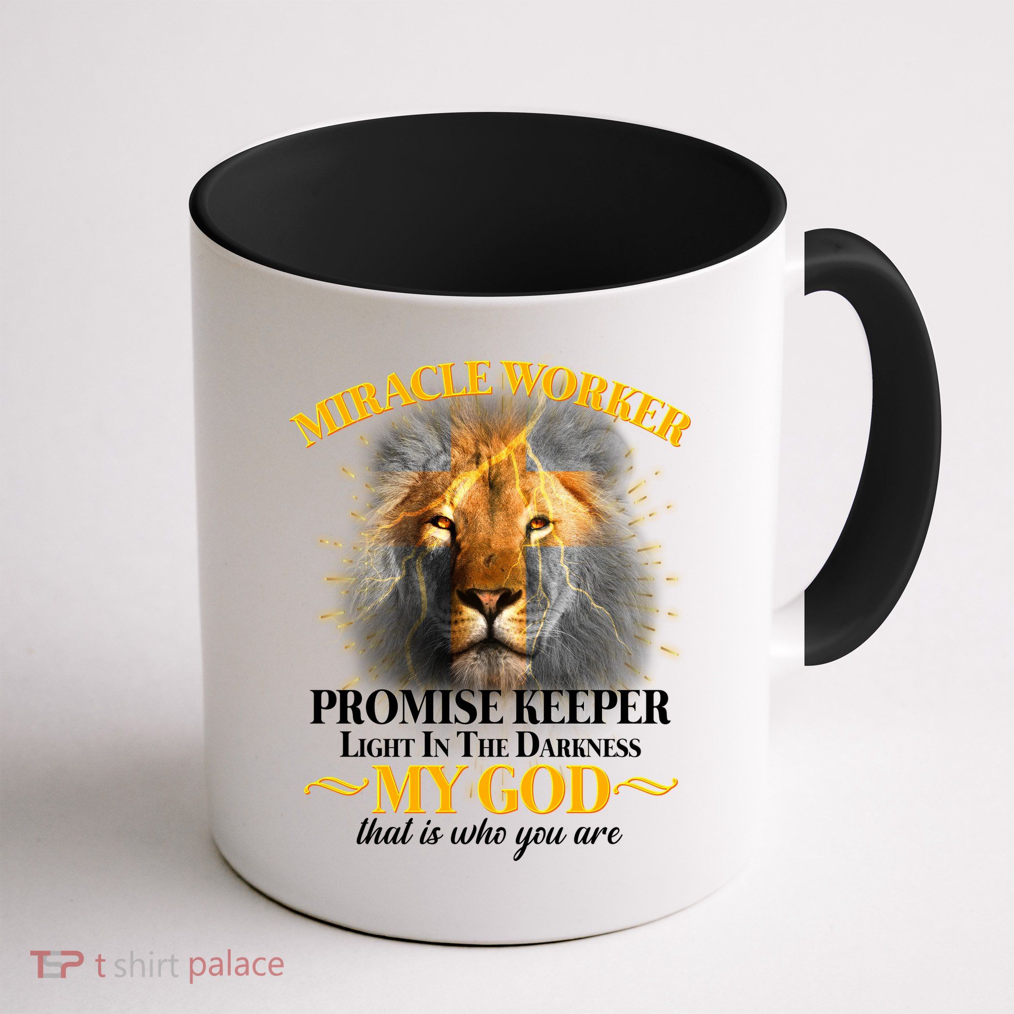 Miracle Worker Promise Keeper Lion Mug