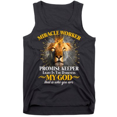 Miracle Worker Promise Keeper Lion Tank Top