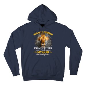 Miracle Worker Promise Keeper Lion Hoodie