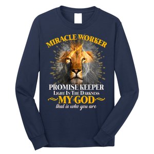 Miracle Worker Promise Keeper Lion Long Sleeve Shirt