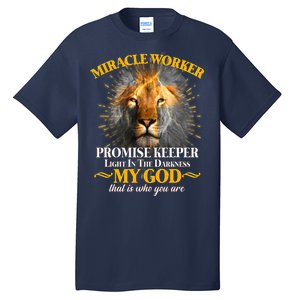 Miracle Worker Promise Keeper Lion Tall T-Shirt