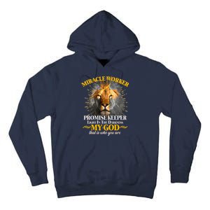 Miracle Worker Promise Keeper Lion Tall Hoodie