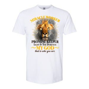 Miracle Worker Promise Keeper Lion Softstyle CVC T-Shirt