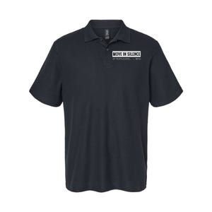 Move In Silence Let Your Success Be The Noise Softstyle Adult Sport Polo