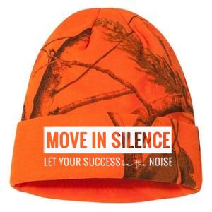 Move In Silence Let Your Success Be The Noise Kati Licensed 12" Camo Beanie