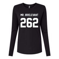 Mr Irrelevant San Francisco 262 Brock Hard Womens Cotton Relaxed Long Sleeve T-Shirt