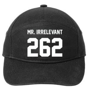 Mr Irrelevant San Francisco 262 Brock Hard 7-Panel Snapback Hat