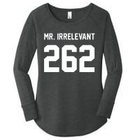 Mr Irrelevant San Francisco 262 Brock Hard Women's Perfect Tri Tunic Long Sleeve Shirt