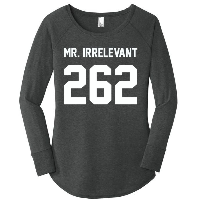 Mr Irrelevant San Francisco 262 Brock Hard Women's Perfect Tri Tunic Long Sleeve Shirt