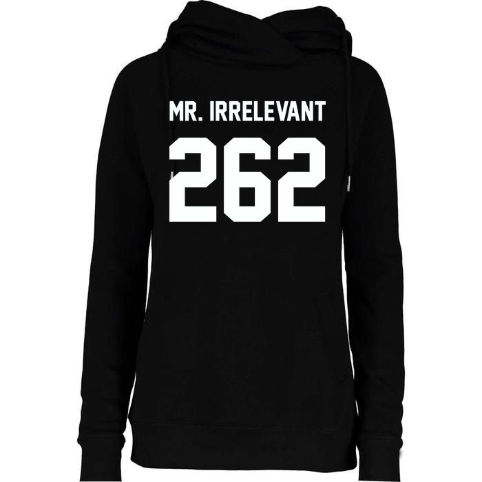 Mr Irrelevant San Francisco 262 Brock Hard Womens Funnel Neck Pullover Hood