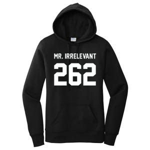 Mr Irrelevant San Francisco 262 Brock Hard Women's Pullover Hoodie