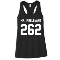 Mr Irrelevant San Francisco 262 Brock Hard Women's Racerback Tank