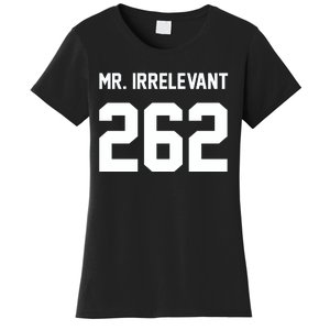 Mr Irrelevant San Francisco 262 Brock Hard Women's T-Shirt