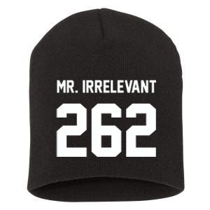 Mr Irrelevant San Francisco 262 Brock Hard Short Acrylic Beanie