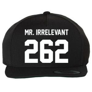 Mr Irrelevant San Francisco 262 Brock Hard Wool Snapback Cap