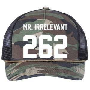 Mr Irrelevant San Francisco 262 Brock Hard Retro Rope Trucker Hat Cap