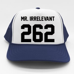 Mr Irrelevant San Francisco 262 Brock Hard Trucker Hat