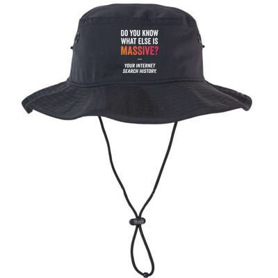 Massive Internet Search History Funny Privacy Meme Legacy Cool Fit Booney Bucket Hat