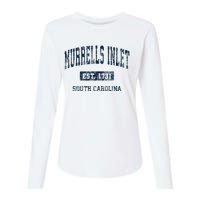 Murrells Inlet South Carolina Sc Vintage Athletic Sports Womens Cotton Relaxed Long Sleeve T-Shirt