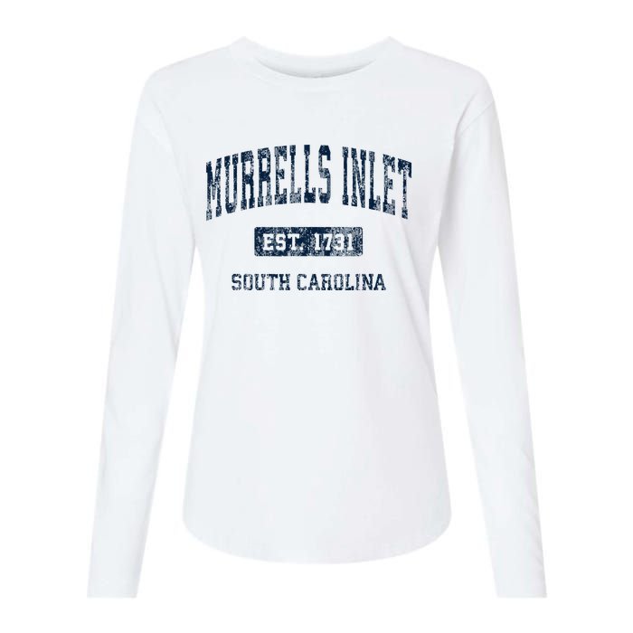 Murrells Inlet South Carolina Sc Vintage Athletic Sports Womens Cotton Relaxed Long Sleeve T-Shirt