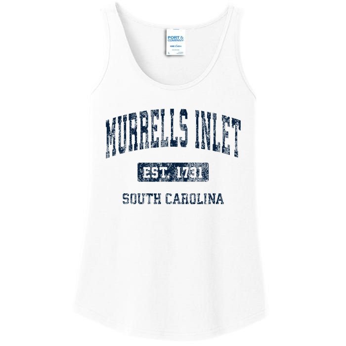 Murrells Inlet South Carolina Sc Vintage Athletic Sports Ladies Essential Tank